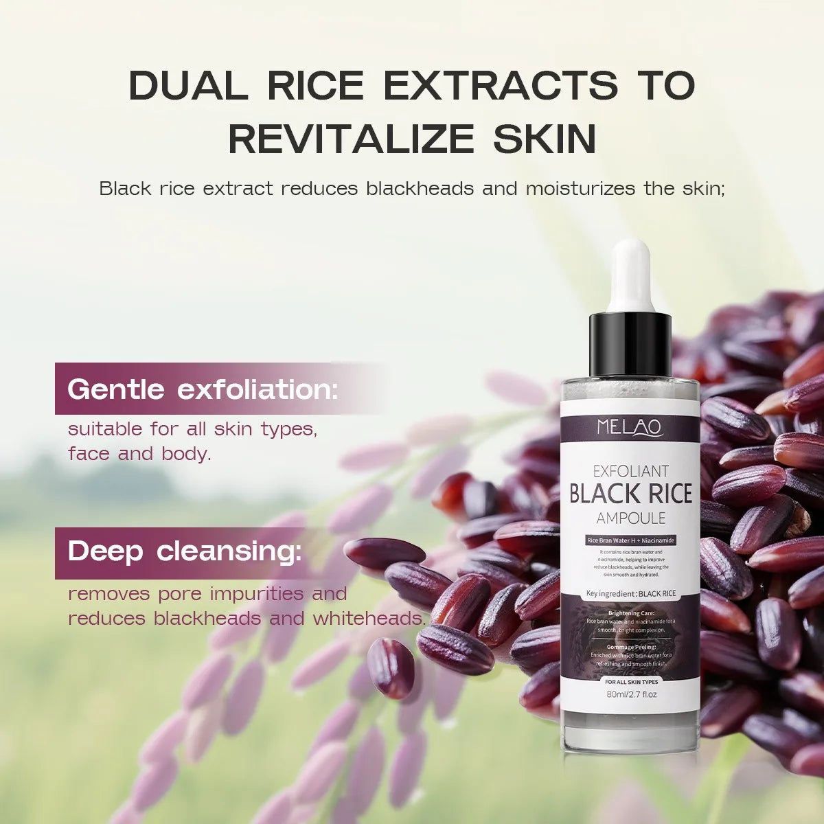 Black Rice Serum - Collagen Boosting Moisturizer