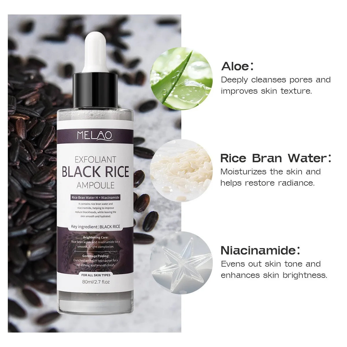 Black Rice Serum - Collagen Boosting Moisturizer